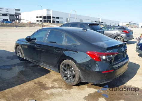 2024 Honda Civic Sport из США, поврежденный, VIN 2HGFE2F50RH587014